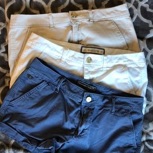 Abercrombie - size 26 and 27 shorts.
